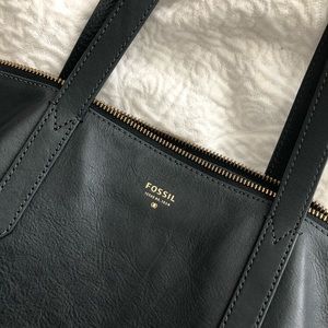 Dark Navy Fossil Shoulder Bag